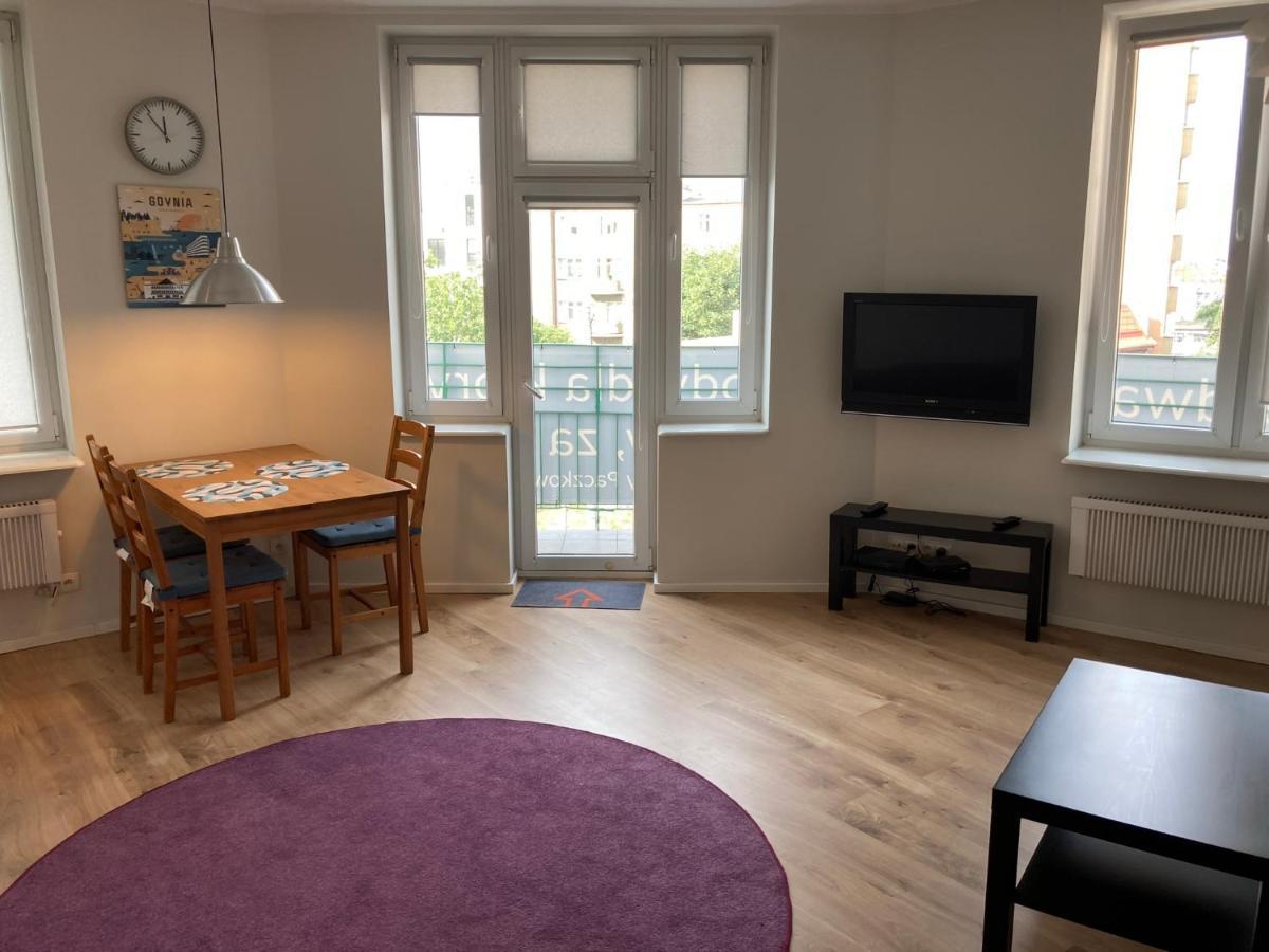 Ferienwohnung Apartament 5 Minut Od Dworca Glownego W Gdyni Gdynia Exterior foto